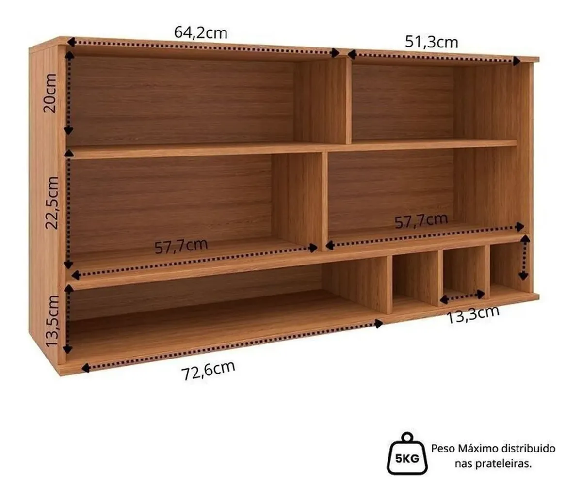 D_NQ_NP_2X_882353-MLB112423275690_062026-F-cozinha-compacta-4-pecas-5-portas-4-gavetas-evolution-plus